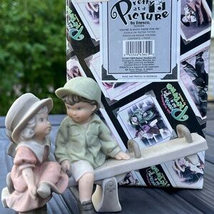 Kim Anderson pretty as a picture figurine